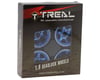 Image 3 for Treal Hobby Type H 1.9" 6-Spoke Beadlock Wheels (Blue) (4)