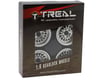 Image 3 for Treal Hobby Type N 1.9" Multi-Spoke Beadlock Wheels (Silver) (4)