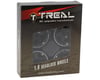 Image 4 for Treal Hobby Type E 1.9" Classic 5-Spoke Beadlock Wheels (Black/Black) (4)