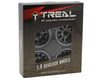 Image 3 for Treal Hobby Type F 1.9" 10-Hole Beadlock Wheels (Black) (4)