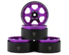 Image 1 for Treal Hobby Type H 1.9" 6-Spoke Beadlock Wheels (Purple) (4)
