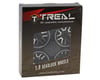 Image 3 for Treal Hobby Type L 1.9" V-Spoke Beadlock Wheels (Black) (4)