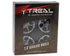 Image 3 for Treal Hobby Type 4P 1.9" 6-Spoke Beadlock Wheels (Titanium) (4)