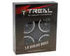 Image 3 for Treal Hobby Type V2 1.9" Beadlock Wheels (Black/Silver) (4)