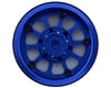 Image 2 for Treal Hobby Type V2 1.9" Beadlock Wheels (Blue/Silver) (4)