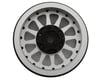 Image 2 for Treal Hobby Type D 1.9" 12-Spoke Beadlock Wheels (Silver/Blue) (4)