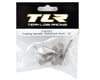 Image 2 for Team Losi Racing 4mm Aluminum Trailing Spindle Set