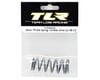 Image 2 for Team Losi Racing 16mm Front Shock Spring Set (Silver - 4.6 Rate) (2)