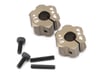 Image 1 for Team Losi Racing 12mm Aluminum Rear Hex Set (+1.5mm Width) (TLR 22)