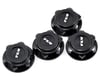 Image 1 for Team Losi Racing Aluminum Covered 17mm Wheel Nuts (Black) (4)