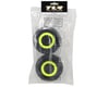 Image 2 for Team Losi Racing Pre-Mounted Short Course Tire (2) (22SCT RTC) (Black/Yellow)