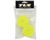 Image 3 for Team Losi Racing 12mm Hex Front 1/10 Buggy Wheels (2) (22 3.0) (Yellow)