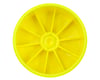 Image 2 for Team Losi Racing 12mm Hex 61mm 1/10 Rear Buggy Wheels (Yellow) (2) (22 3.0/22-4)