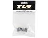 Image 2 for Team Losi Racing Front Shock Spring Set (3.2 Rate/Silver) (TLR 22)