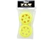Image 2 for Team Losi Racing 12mm Hex Short Course Wheels (Yellow) (2) (22SCT/TEN-SCTE)