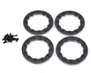 Image 1 for Team Losi Racing Beadlock Ring Set w/Screws (Black) (4)