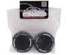 Image 2 for Team Powers F1 Pre-Mounted Rear Rubber Tires (Black) (2) (34R)