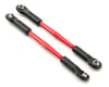 Image 1 for Traxxas 61mm Aluminum Toe Link Turnbuckle Set (2) (Red)