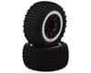 Image 1 for Traxxas Bandit Alias 2.2" Rear Pre-Mounted Tires (Black/Chrome) (2) (Medium)