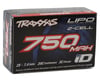 Image 2 for Traxxas 2S "Power Cell" 20C Lipo Battery w/iD Connector (7.4V/750mAh)