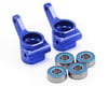 Image 1 for Traxxas Aluminum Steering Blocks w/Ball Bearings (Blue) (2)