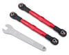 Image 1 for Traxxas Aluminum 49mm Camber Link Turnbuckle (Red) (2)
