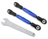 Image 1 for Traxxas Aluminum 39mm Camber Link Turnbuckle (Blue) (2)