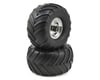 Image 1 for Traxxas 12mm Hex "Bigfoot" Pre-Mounted Tires & Wheels (2) (Front) (Chrome)