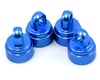 Traxxas Aluminum Ultra Shock Cap (Blue) (4)