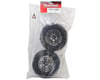 Image 3 for Traxxas Maxx Tires 3.8" Pre-Mounted Tires w/Split Spoke Wheels (2) (Black)
