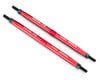 Image 1 for Traxxas Aluminum Toe Link Rear Tubes (Red) (2)