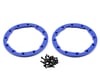 Image 1 for Traxxas Beadlock Style Sidewall Protector w/Hardware (Blue) (2)