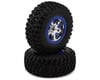 Image 1 for Traxxas Slash 2WD/4x4 BFGoodrich KM2 Pre-Mounted Rear Tires (Blue/Chrome) (2)