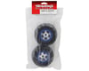 Image 4 for Traxxas Slash 2WD/4x4 BFGoodrich KM2 Pre-Mounted Rear Tires (Blue/Chrome) (2)