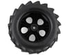 Image 2 for Traxxas Maxx 2.8" Pre-Mounted Tires w/All-Star Wheels (2) (Chrome)