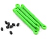 Image 1 for Traxxas Molded Composite Toe Link Set (Green) (4) (Front/Rear)