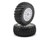 Image 1 for Traxxas Rally Tire w/Rally Wheel (2) (White) (S1)