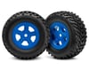 Related: Traxxas 1/18 SCT Pre-Mounted Tires w/SCT Wheels (Blue) (2)