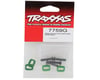 Image 2 for Traxxas X-Maxx/XRT Aluminum Motor Mount Washers (Green) (4)