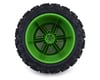 Image 2 for Traxxas X-Maxx Pre-Mounted Tires & Wheels (Green) (2)