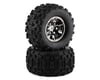 Image 1 for Traxxas X-Maxx Sledgehammer Pre-Mounted Tires w/17mm Hex (Black Chrome) (2)