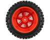 Image 2 for Traxxas X-Maxx Sledgehammer Pre-Mounted Tires w/24mm Hex (Orange) (2)