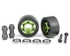 Image 2 for Traxxas X-Maxx/XRT 4WD Aluminum Wheelie Bar Wheels (Green) (2)