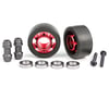 Image 2 for Traxxas X-Maxx/XRT 4WD Aluminum Wheelie Bar Wheels (Red) (2)