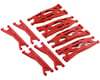 Image 1 for Traxxas X-Maxx WideMaxx Suspension Kit (Red)