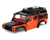 Image 1 for Traxxas TRX-4 Land Rover Defender Pre-Painted Body w/Exocage (Orange)