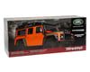 Image 3 for Traxxas TRX-4 Land Rover Defender Pre-Painted Body w/Exocage (Orange)