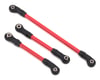 Image 1 for Traxxas TRX-4 Long Arm Lift Kit Steering Link Set (Red)