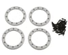Image 1 for Traxxas Aluminum 2.2" Beadlock Rings (Satin) (4)