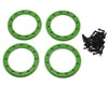 Image 1 for Traxxas Aluminum 2.2" Beadlock Rings (Green) (4)
